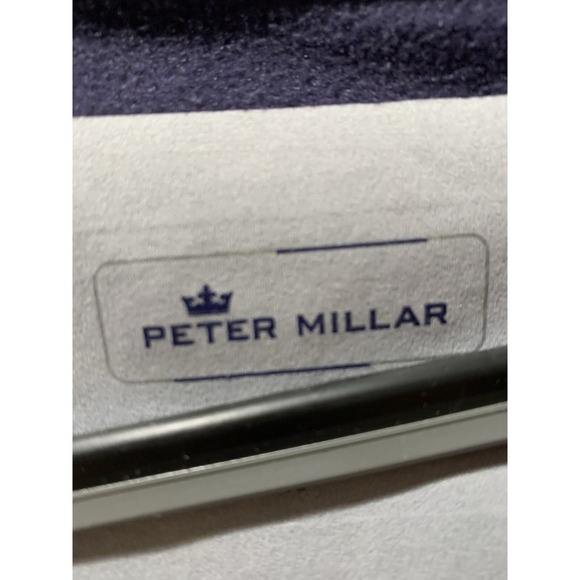 Peter Millar  Zip Men's Purple Sweatshirt Large - Picture 3 of 6